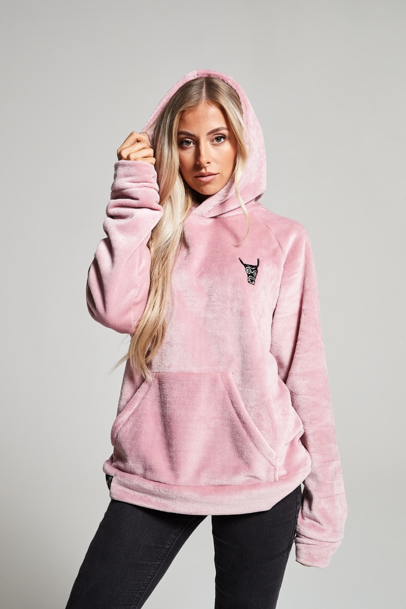 fleece hoodie fluffy